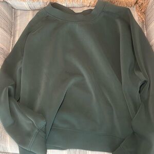 All In Motion XL Green Crewneck Sweatshirt Athleisure Pullover